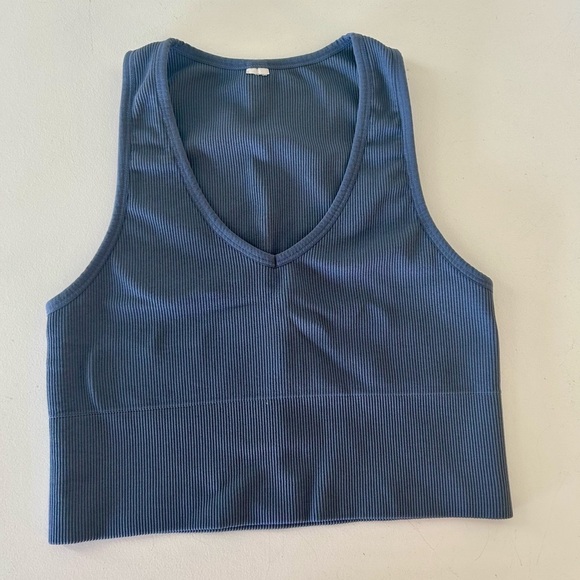 90 Degree By Reflex Other - 90 Degree by Reflex ribbed seamless cropped top